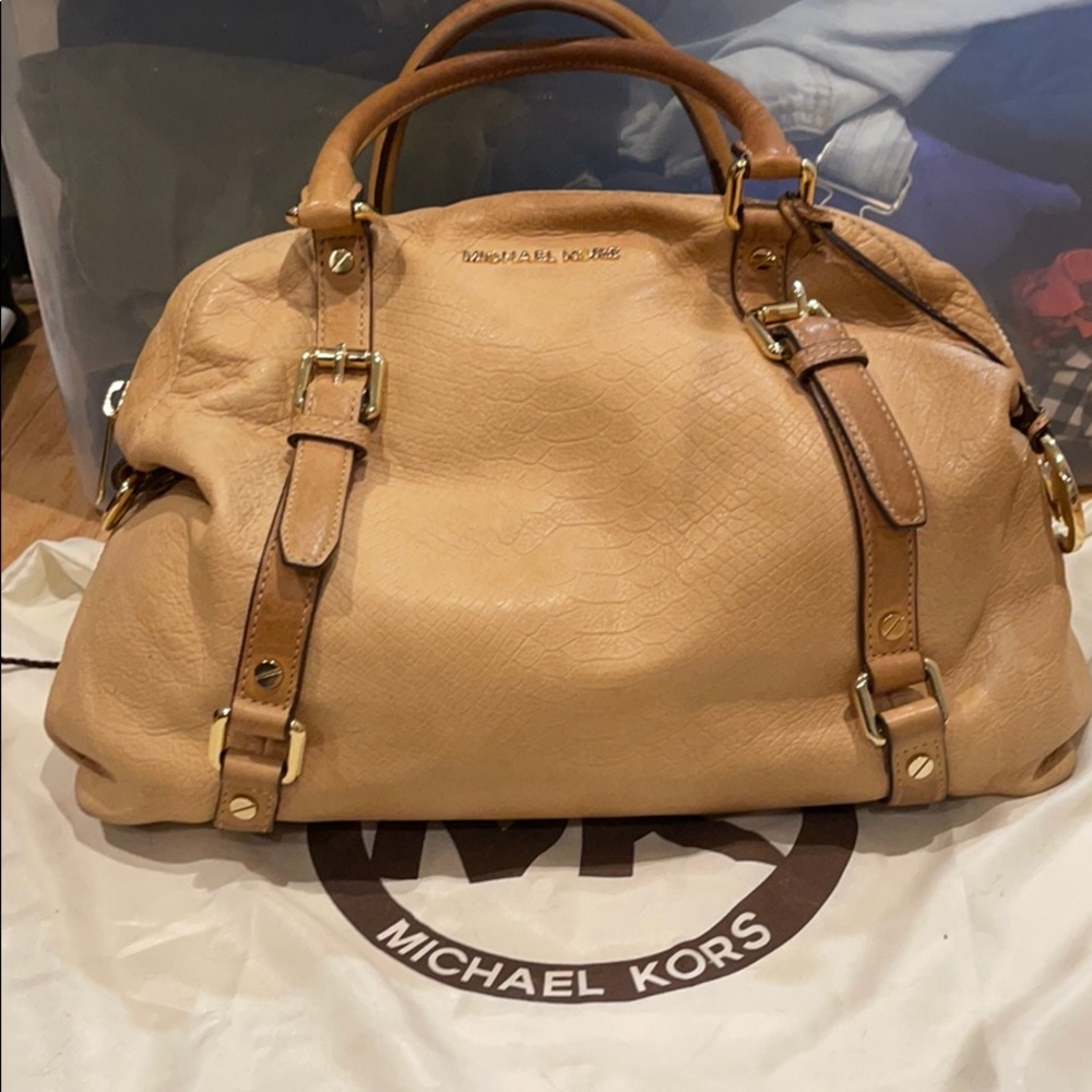 Tan Michael Kors Tote